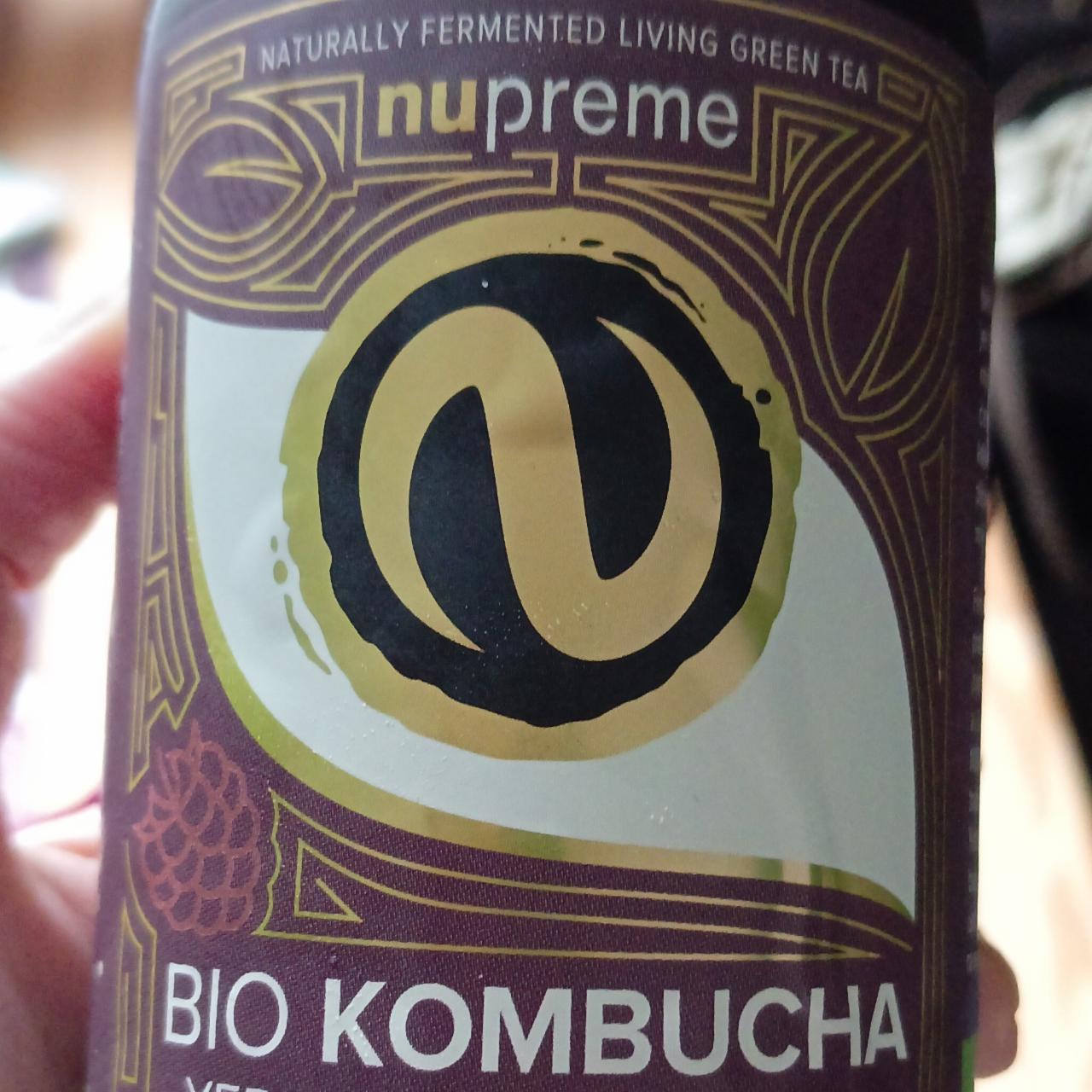 Fotografie - Bio Kombucha Yerba Maté Malina Nupreme