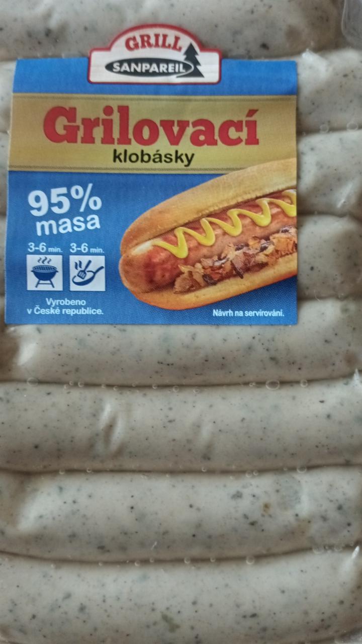 Fotografie - Grilovací klobásky 95% masa Sanpareil