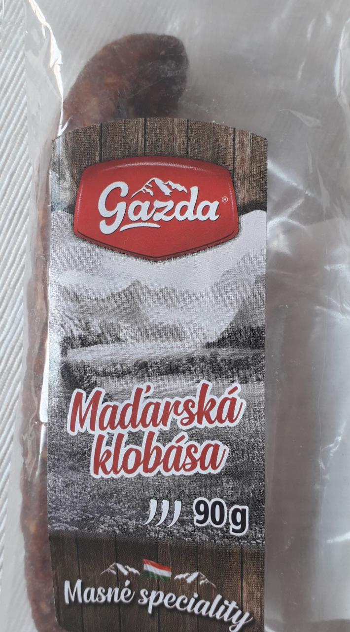 Fotografie - Maďarská klobása Gazda