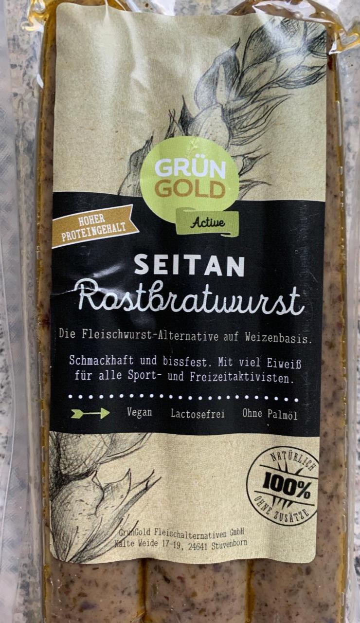 Fotografie - Seitan Rostbratwurst GrünGold Active