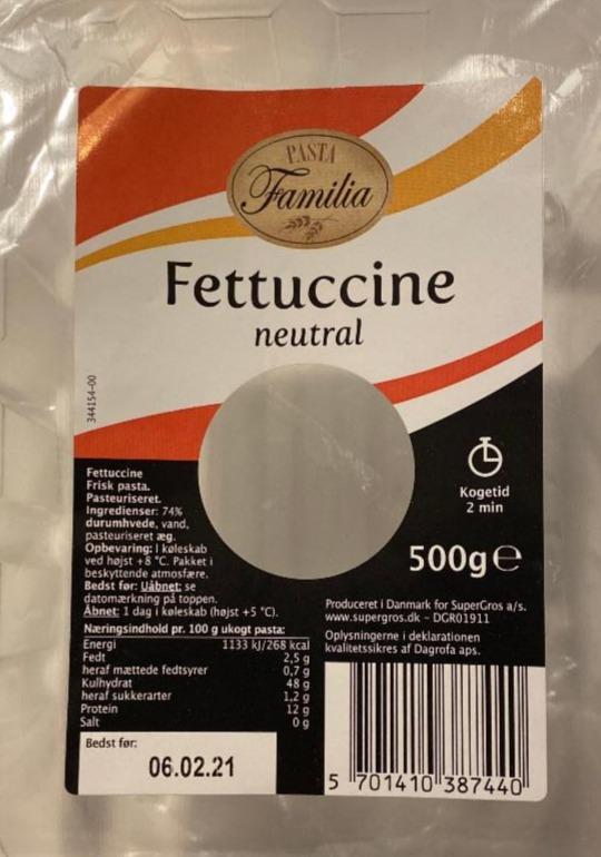 Fotografie - fettucine familia