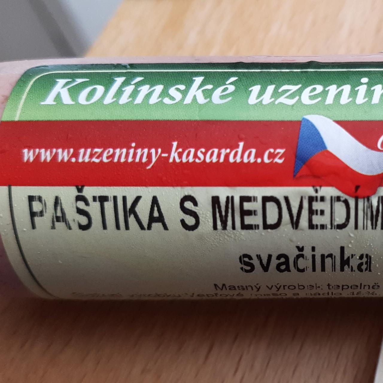 Fotografie - Paštika s medvědím česnekem Kolínské uzeniny Kasarda