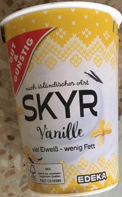 Fotografie - SKYR Vanille Gut & Günstig