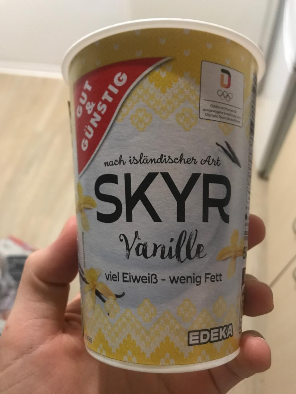 Fotografie - SKYR Vanille Gut & Günstig