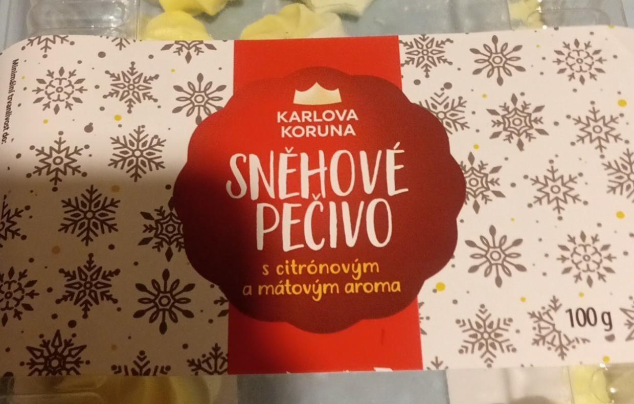 Fotografie - Sněhové pečivo s citrónovým a mátovým aroma Karlova Koruna