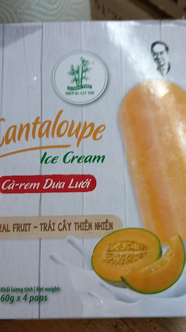 Fotografie - cantalouope ice cream ca-rem dua luoi