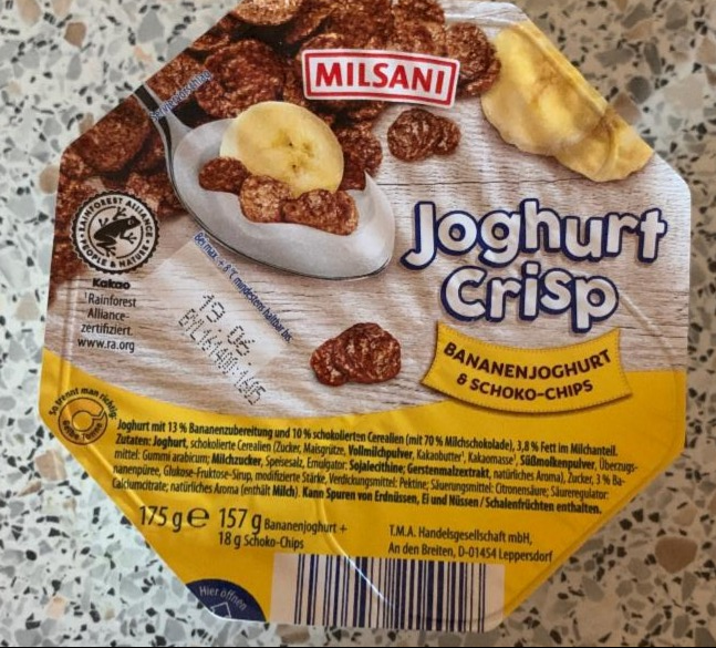 Fotografie - Joghurt crisp Bananen Schoko