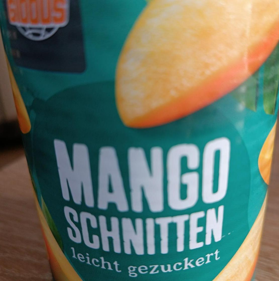 Fotografie - Mango schnitten Globus