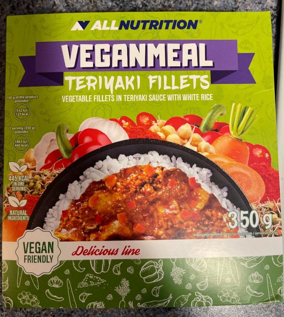 Fotografie - Veganmeal Teriyaki fillets Allnutrition