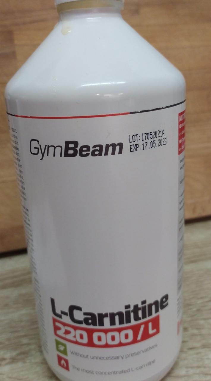 Fotografie - L-Carnitine 220000/L GymBeam