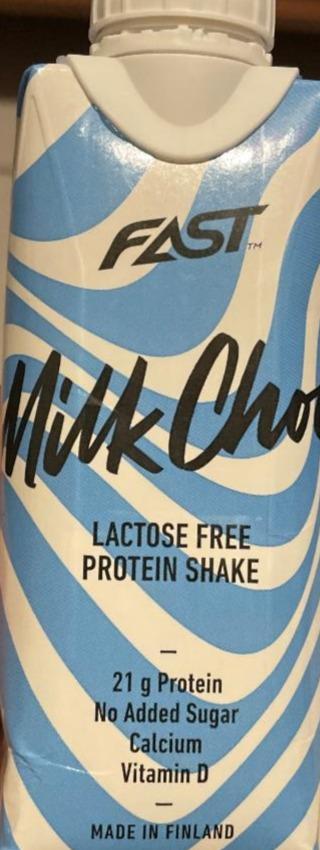 Fotografie - Protein Shake lactose & gluten free Milk Choco Fast