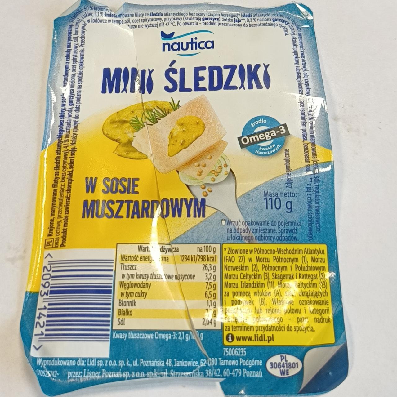 Fotografie - Mini śledziki w sosie musztardowym Nautica