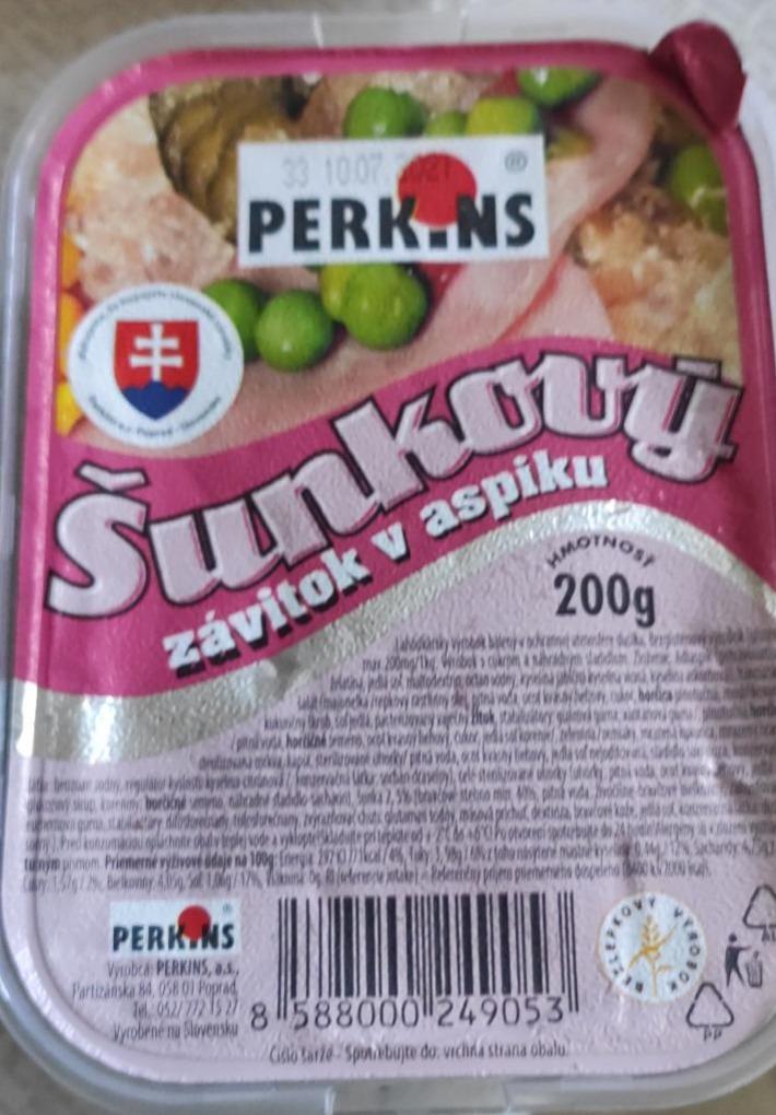 Fotografie - Šunkový závitok v aspiku Perkns