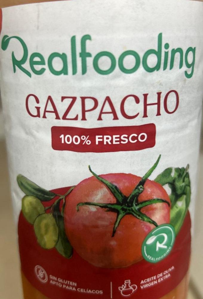 Fotografie - Gazpacho 100% fresco Realfooding