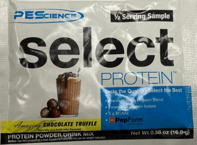 Fotografie - Select protein chocolate truffle PEScience