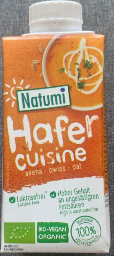 Fotografie - Bio Hafer Cuisine Natumi