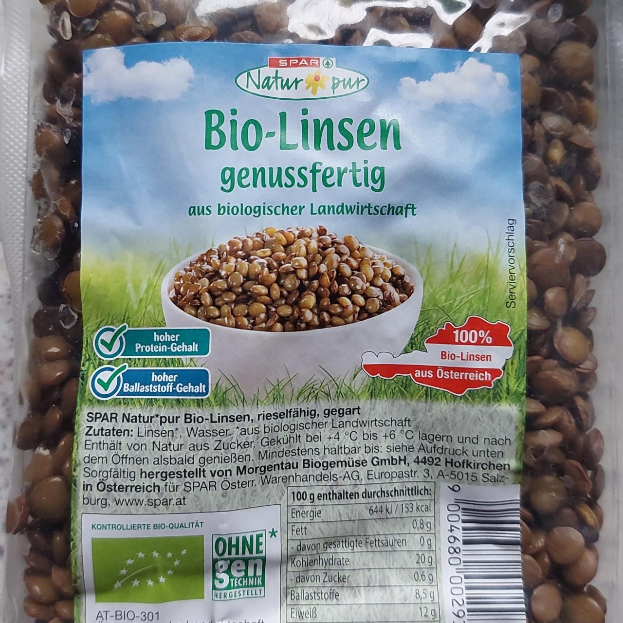 Fotografie - Bio-Linsen Naturpur