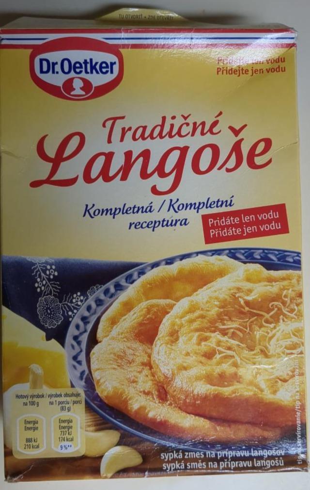 Fotografie - Dr. Oetker Tradiční langoše