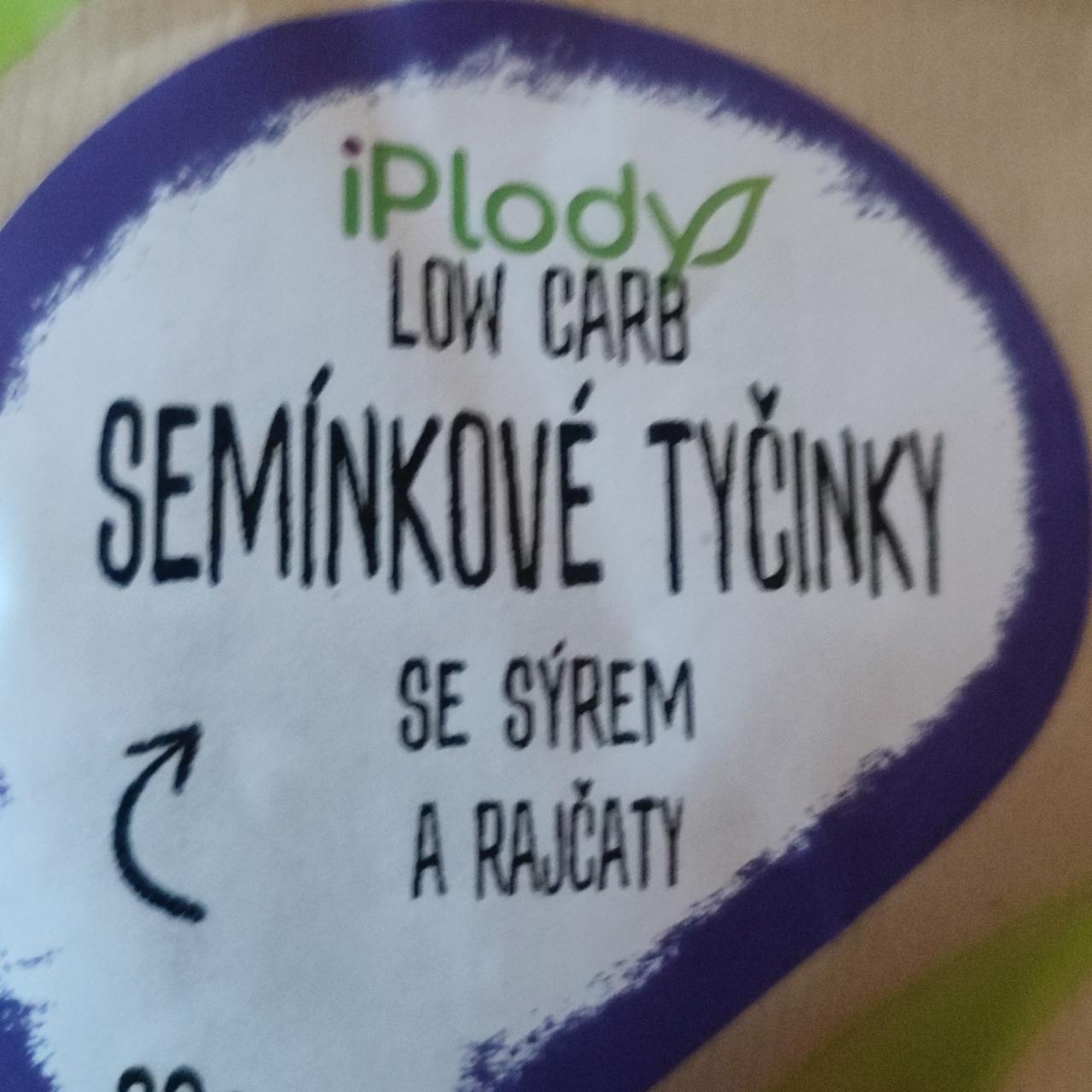 Fotografie - Low carb semínkové tyčinky se sýrem a rajčaty iPlody