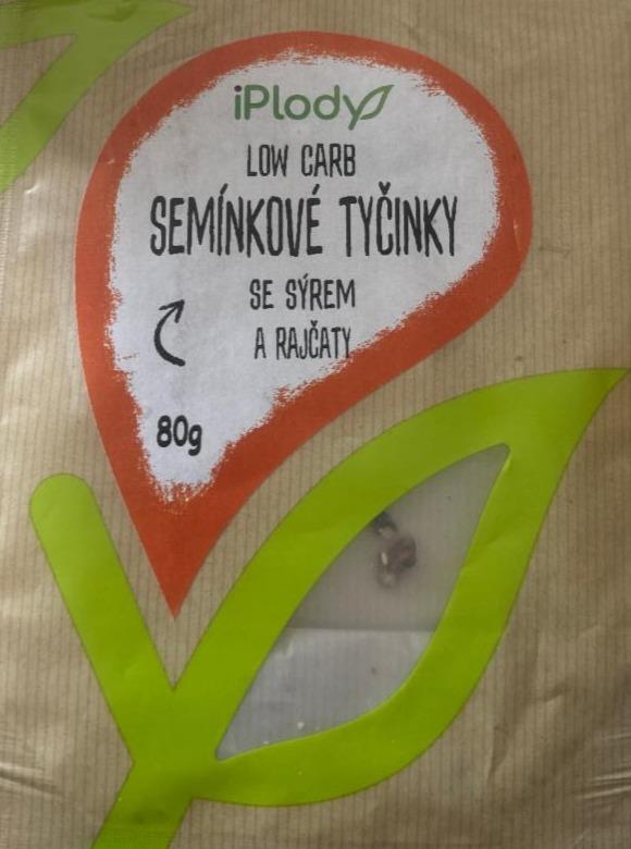 Fotografie - Low carb semínkové tyčinky se sýrem a rajčaty iPlody