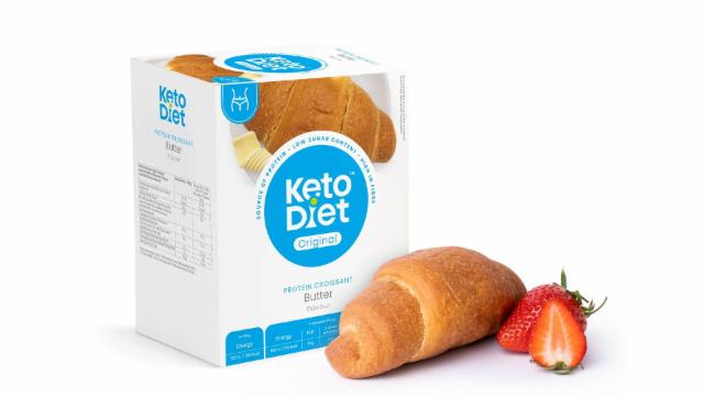 Fotografie - Proteinový croissant s máslovou příchutí KetoDiet