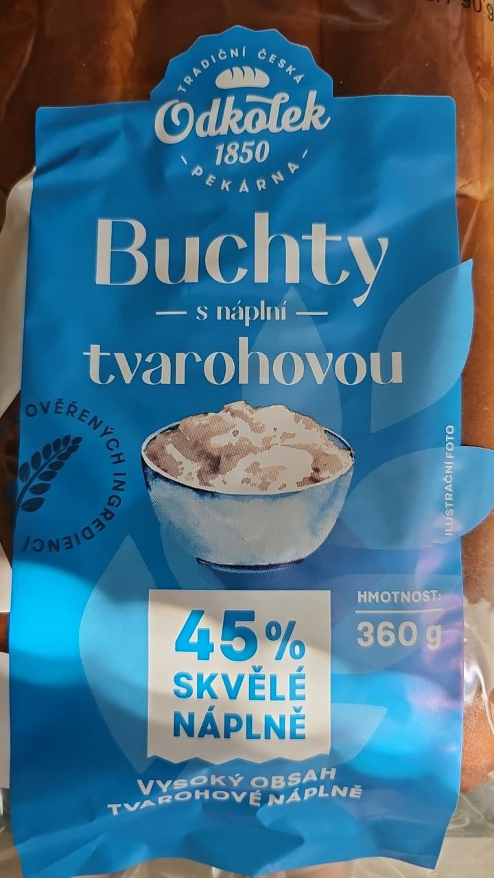 Fotografie - Buchty s náplní tvarohovou 45% náplně Odkolek