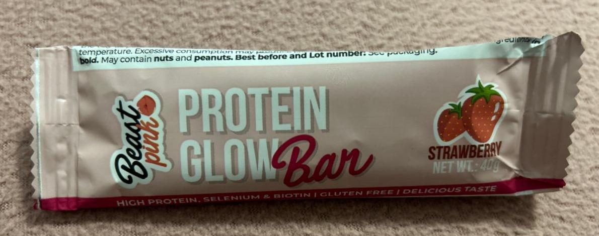 Fotografie - Protein GlowBar Strawberry Beast Pink