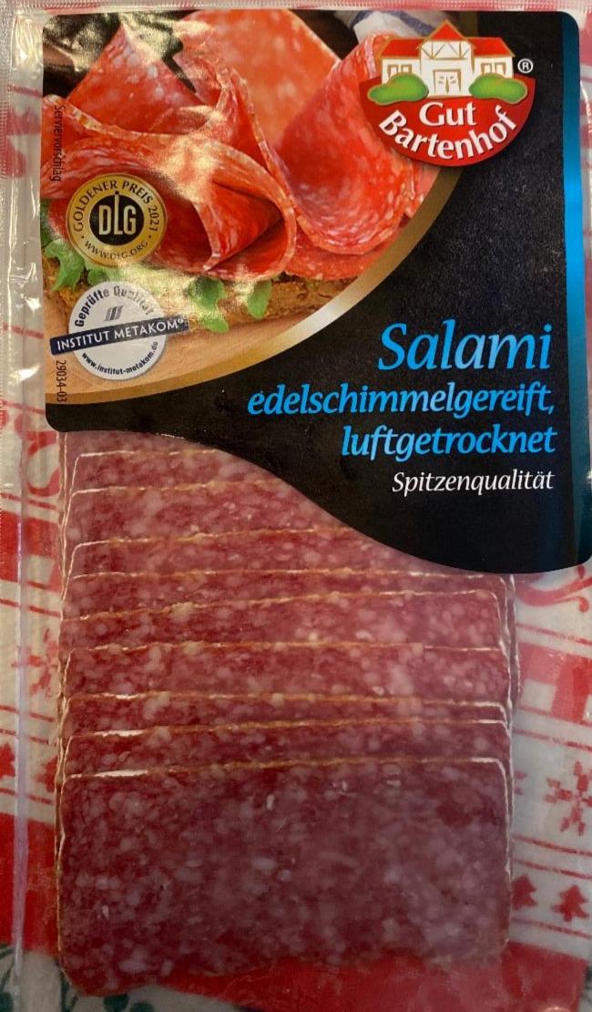 Fotografie - Salami edelschimmelgereift, luftgetrocknet Gut Bartenhof