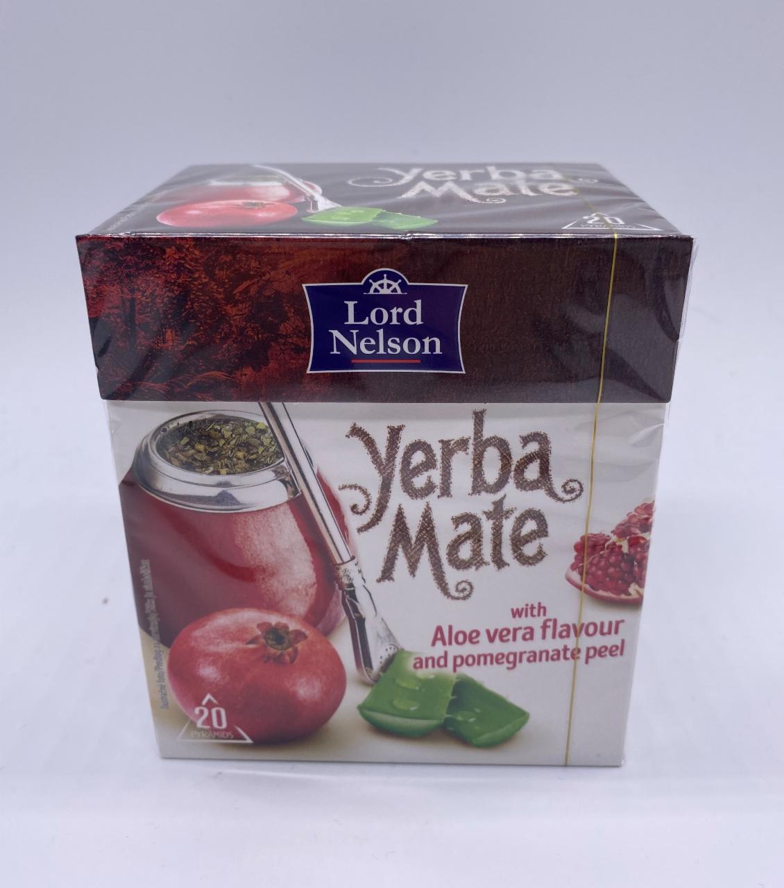 Fotografie - Yerba Maté with pomegranate and aloe vera