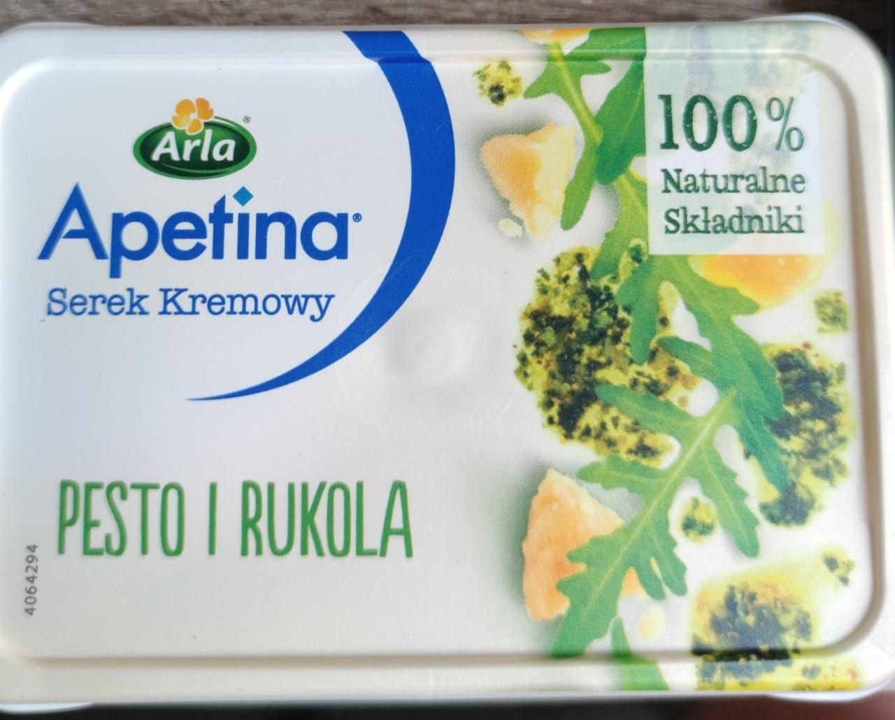 Fotografie - Apetina Serek Kremowy Pesto i Rukola Arla