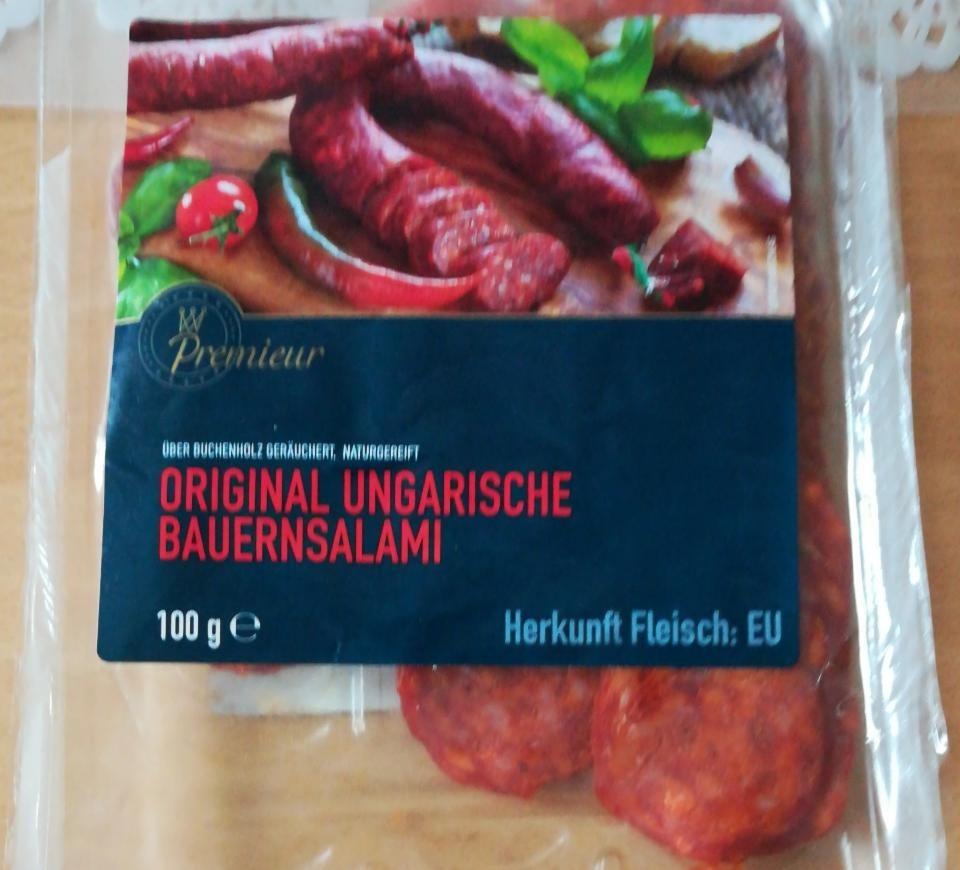 Fotografie - original ungarische bauernsalami