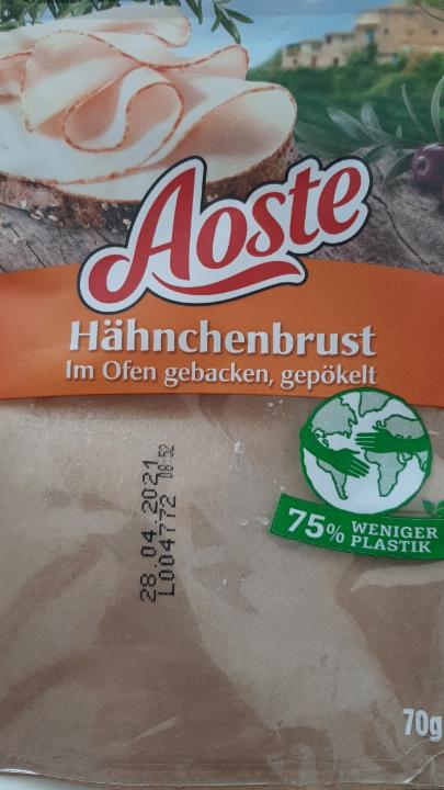 Fotografie - Hähnchenbrust im Ofen gebacken Aoste