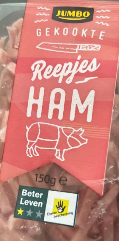 Fotografie - Gekookte Reepjes Ham Jumbo