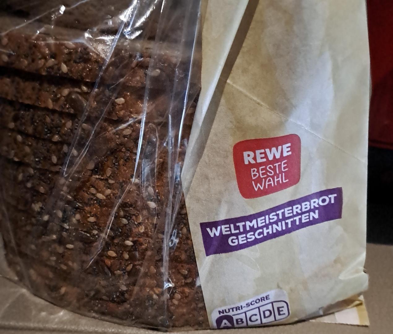 Fotografie - Weltmeisterbrot geschnitten Rewe beste wahl