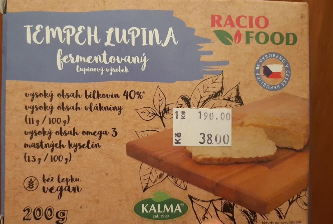 Fotografie - Tempeh lupina fermentovaný Kalma