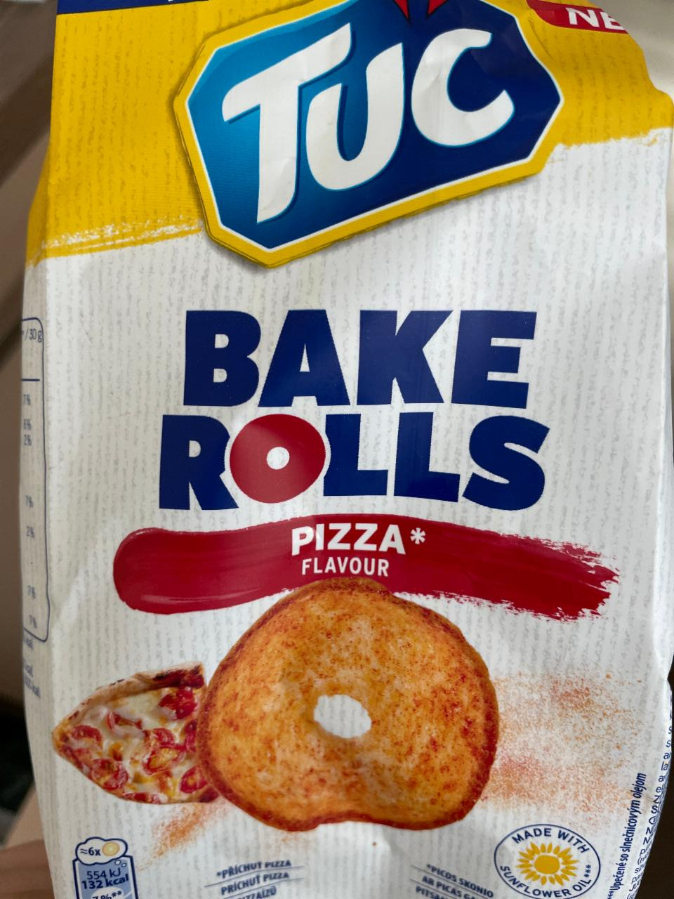 Fotografie - TUC Bake Rolls Pizza flavour