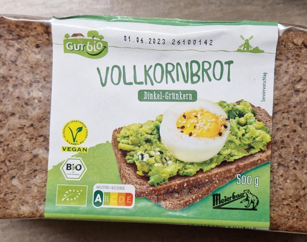 Fotografie - Vollkornbrot Dinkel-Grünkern GutBio