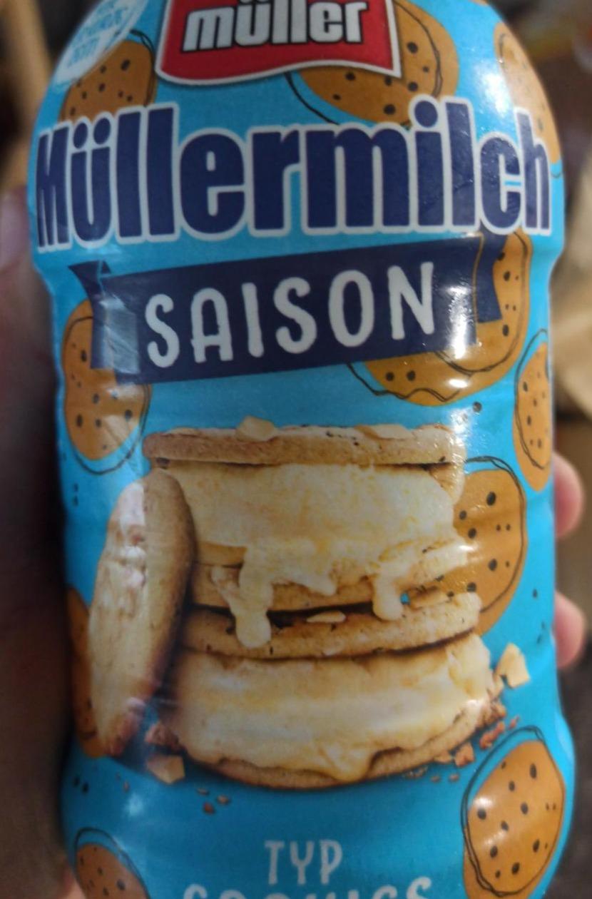 Fotografie - Müllermilch Saison typ Cookies Müller