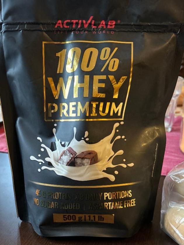 Fotografie - 100% Whey Premium czekolada kokos Activlab