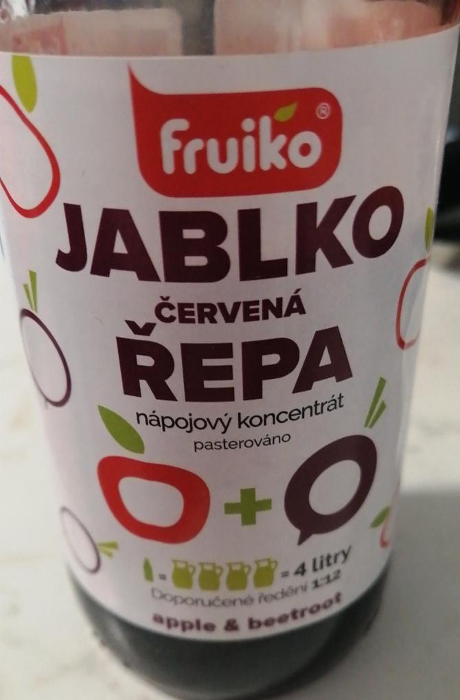 Fotografie - Fruiko jablko červená řepa