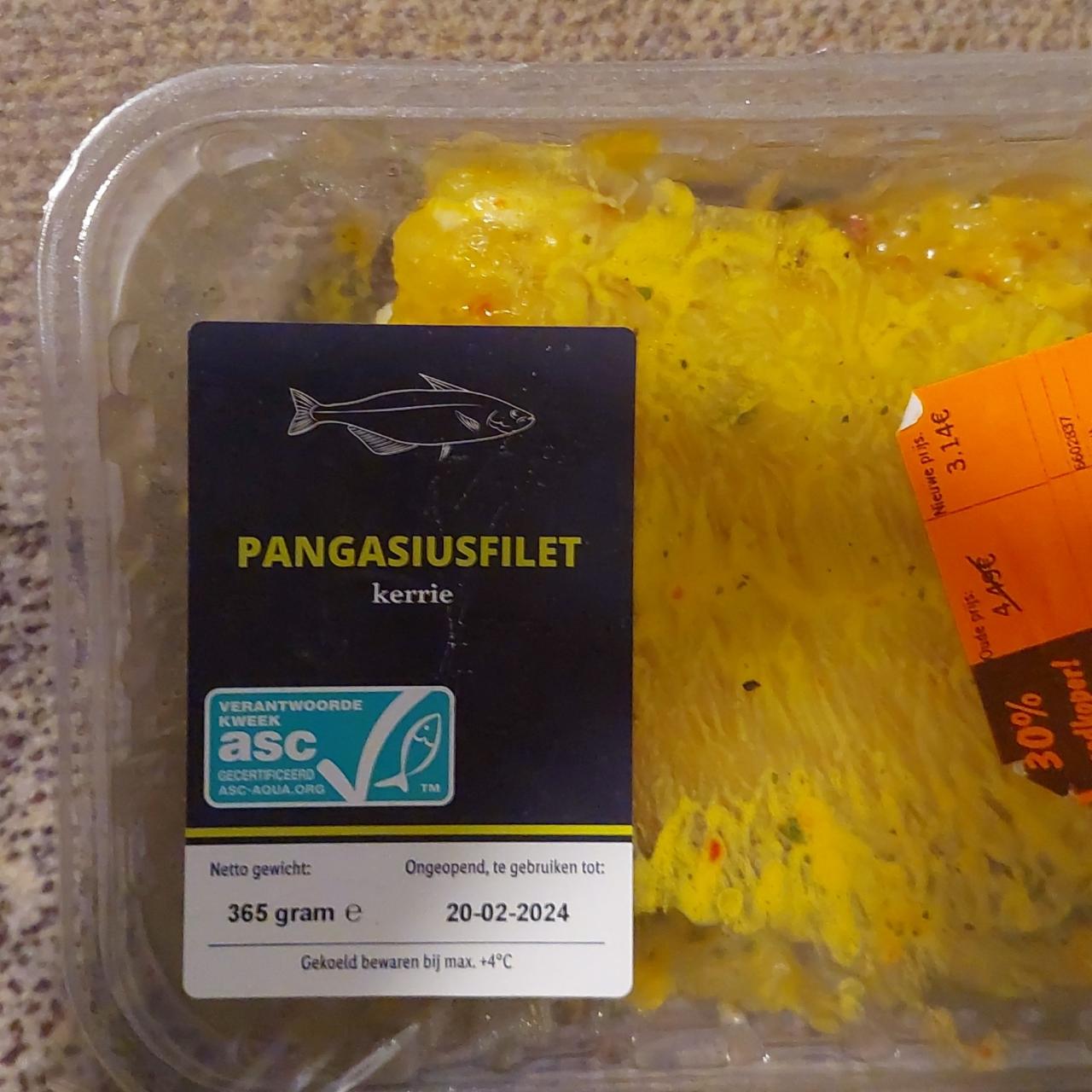 Fotografie - Pangasiusfilet kerrie