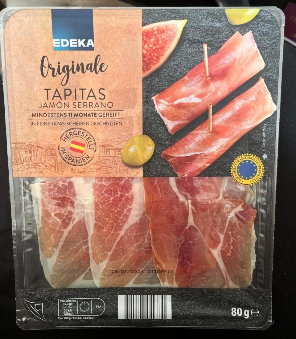 Fotografie - Tapitas Jamón Serrano Edeka