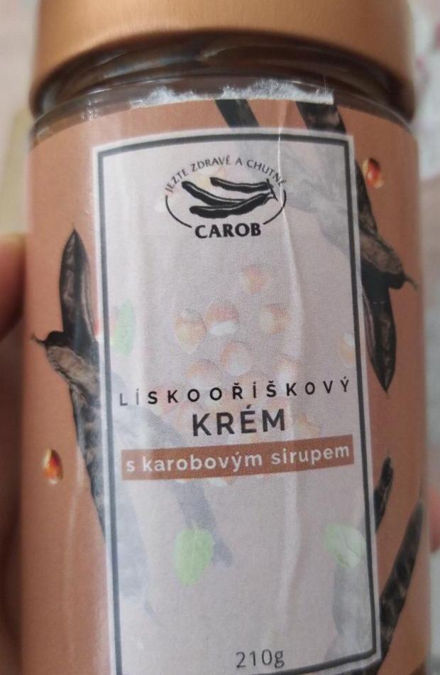 Fotografie - Lískooříškový krém s karobovým sirupem Carob