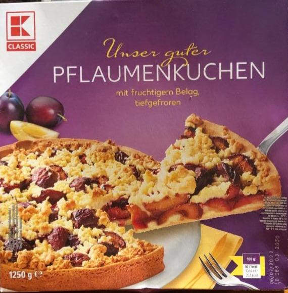 Fotografie - Pflaumenkuchen tiefgefroren K-Classic