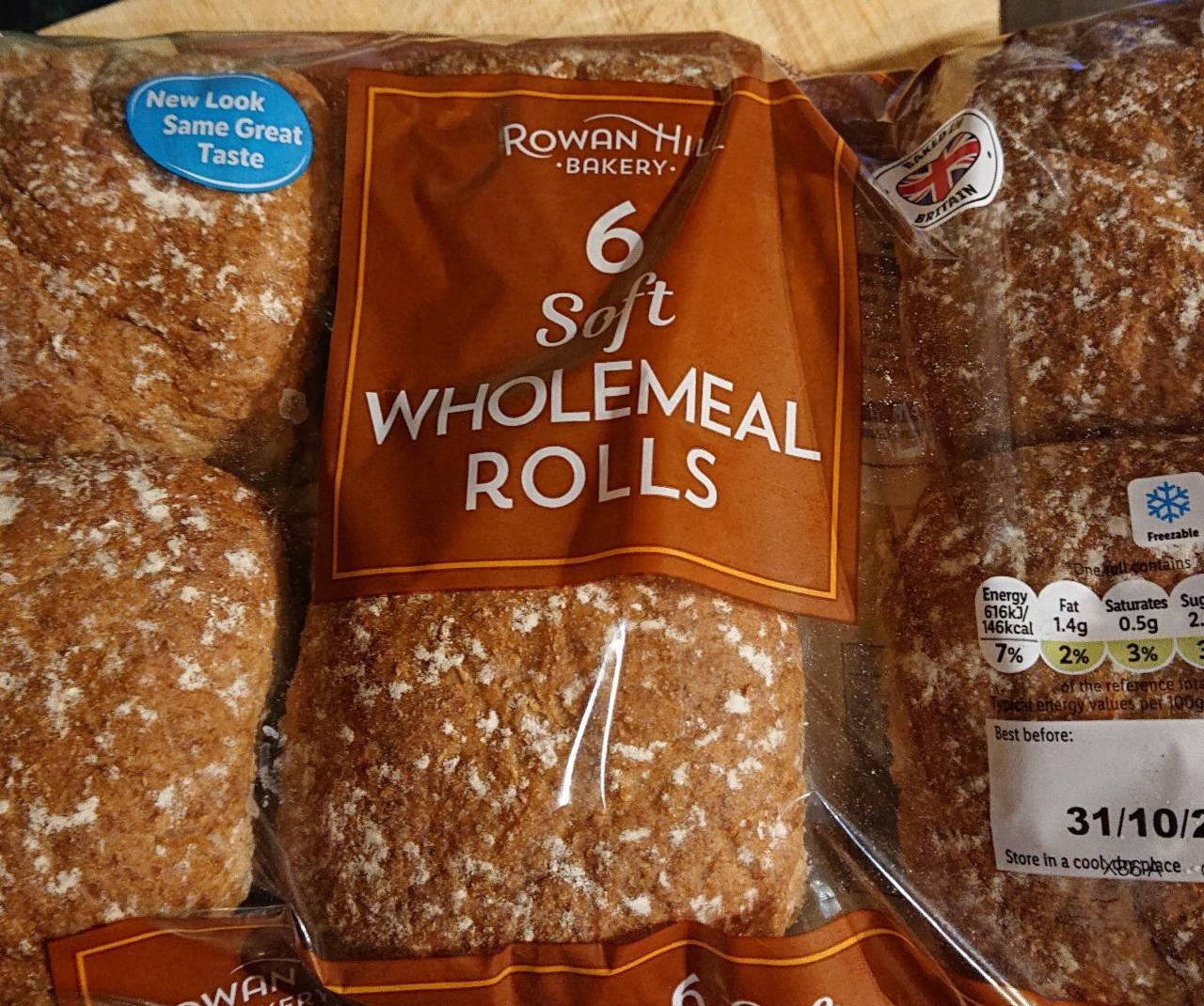 Fotografie - Soft wholemeal rolls Rowan Hill Bakery