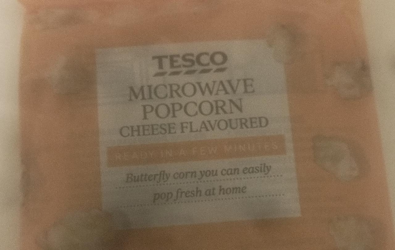 Fotografie - popcorn cheese Tesco