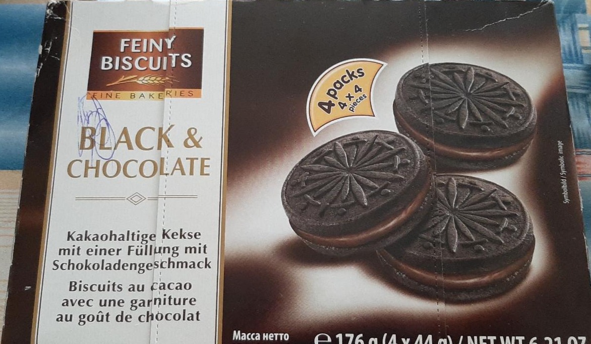 Fotografie - Black & Chocolate Feiny Biscuits