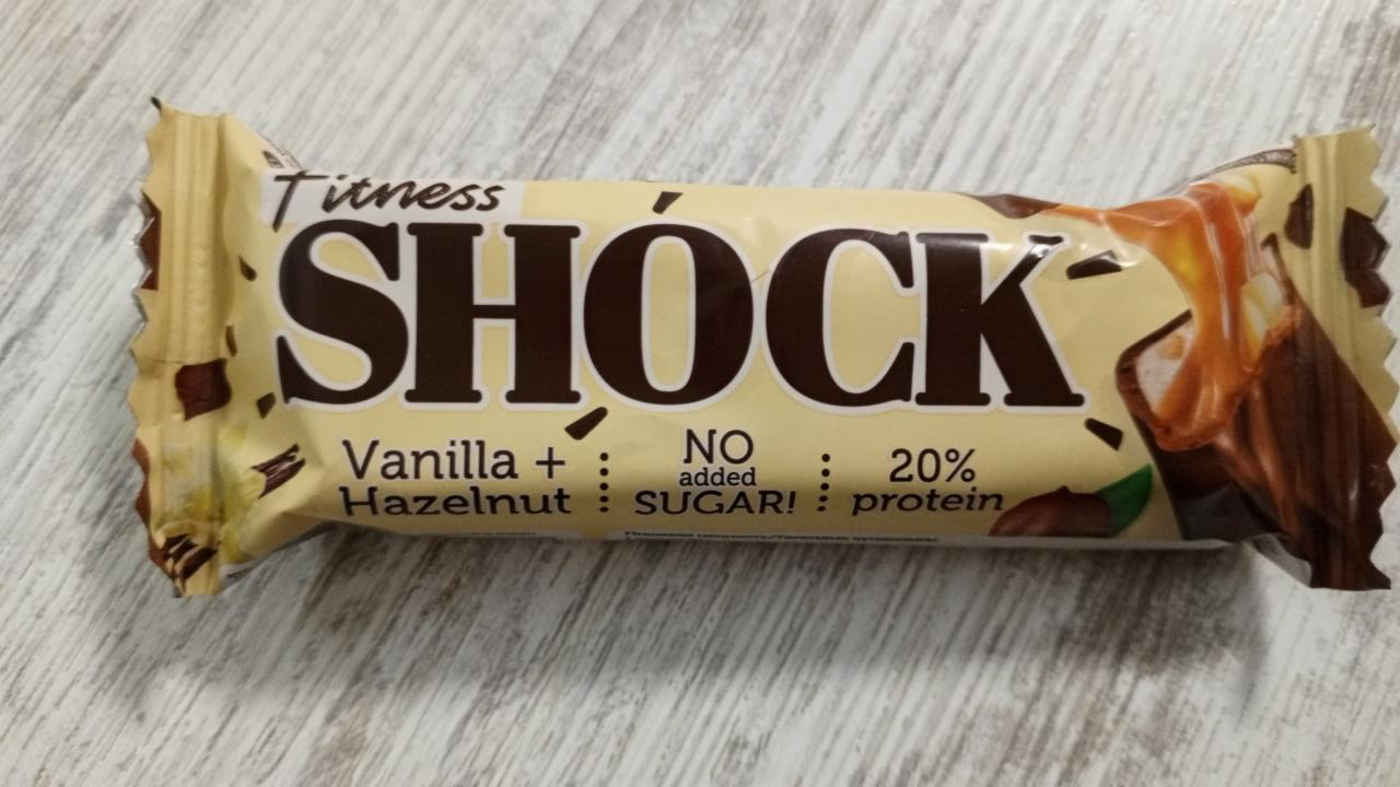 Fotografie - Vanilla + Hazelnut FitnesShock