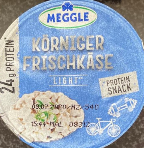 Fotografie - Körniger Frischkäse light Meggle