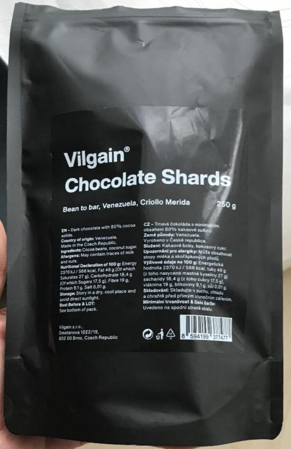 Fotografie - Chocolate Shards Vilgain